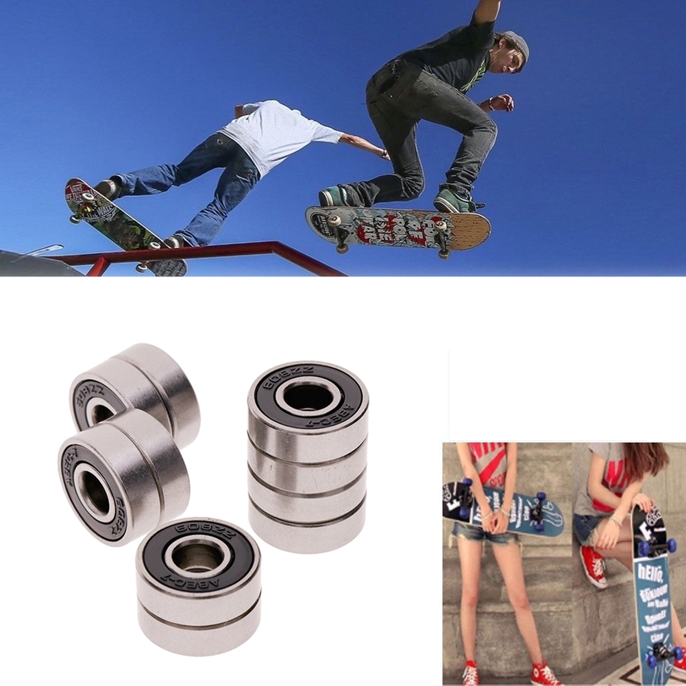 1 Bánh Xe Cho Ván Trượt ABEC-7/9 608 RS 2RS Chất Lượng Cao