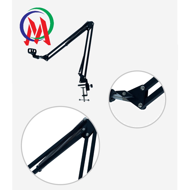 Kẹp Micro , Gía đỡ Mic , Kẹp Mic Thu Âm , Phòng thu live stream.
