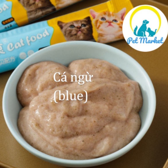 SÚP THƯỞNG DINH DƯỠNG CAT FOOD (Liebao) CHO MÈO 15g