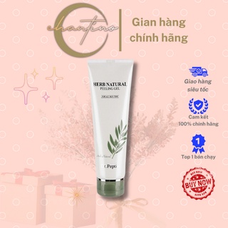 Tẩy da chết Pepti, tẩy da chết thảo mộc nhập khẩu trực tiếp từ Hàn Quốc, Dr pepti dung tích130ml