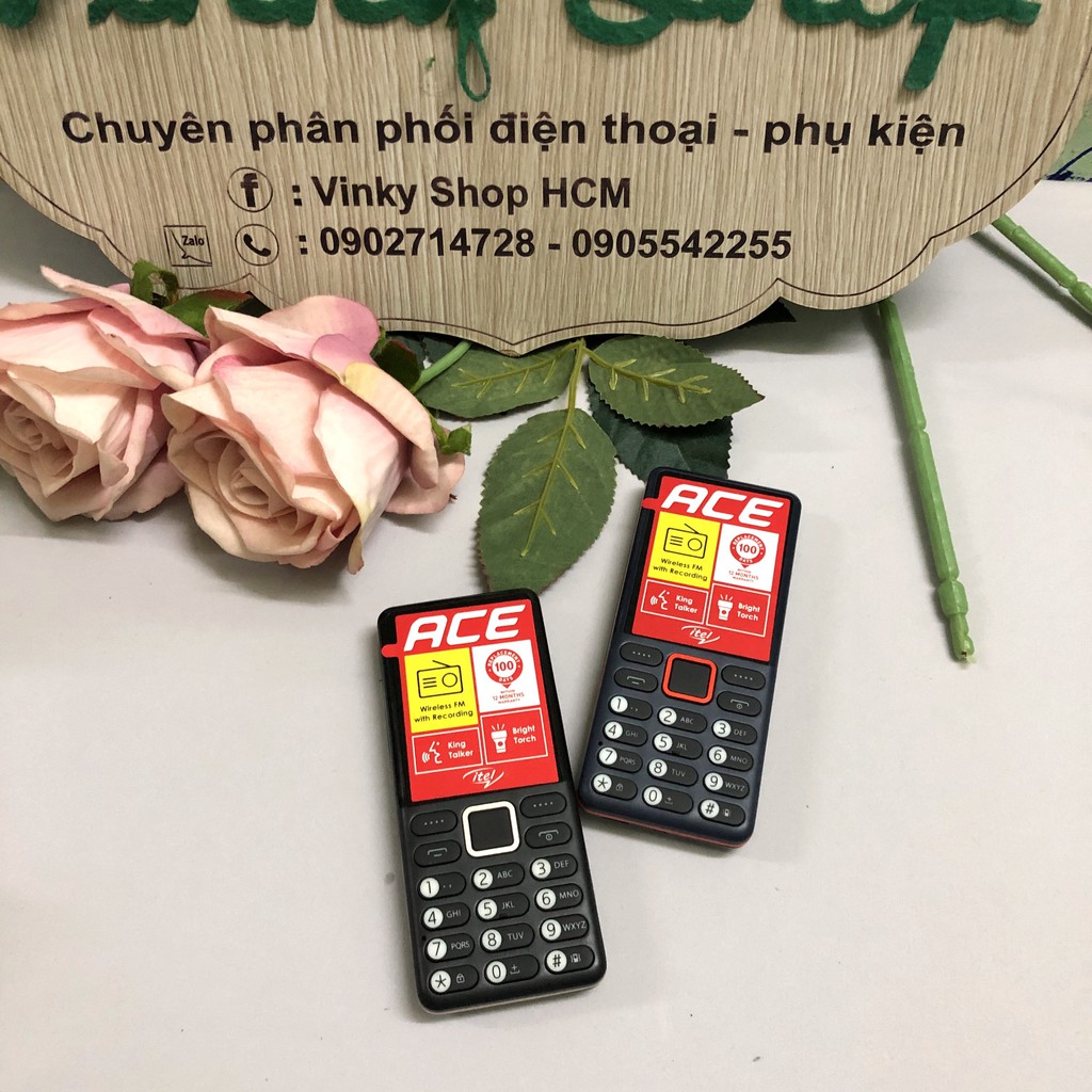 Điện thoại itel it2161 ( ACE ) có chức năng giả giọng nói - Hàng chính hãng Bảo hành 12 tháng