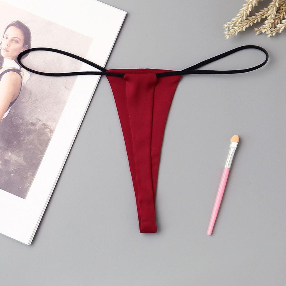 Quần Lót Lọt Khe WMES15H Màu Trơn Gợi Cảm Thời Trang Cho Nữ