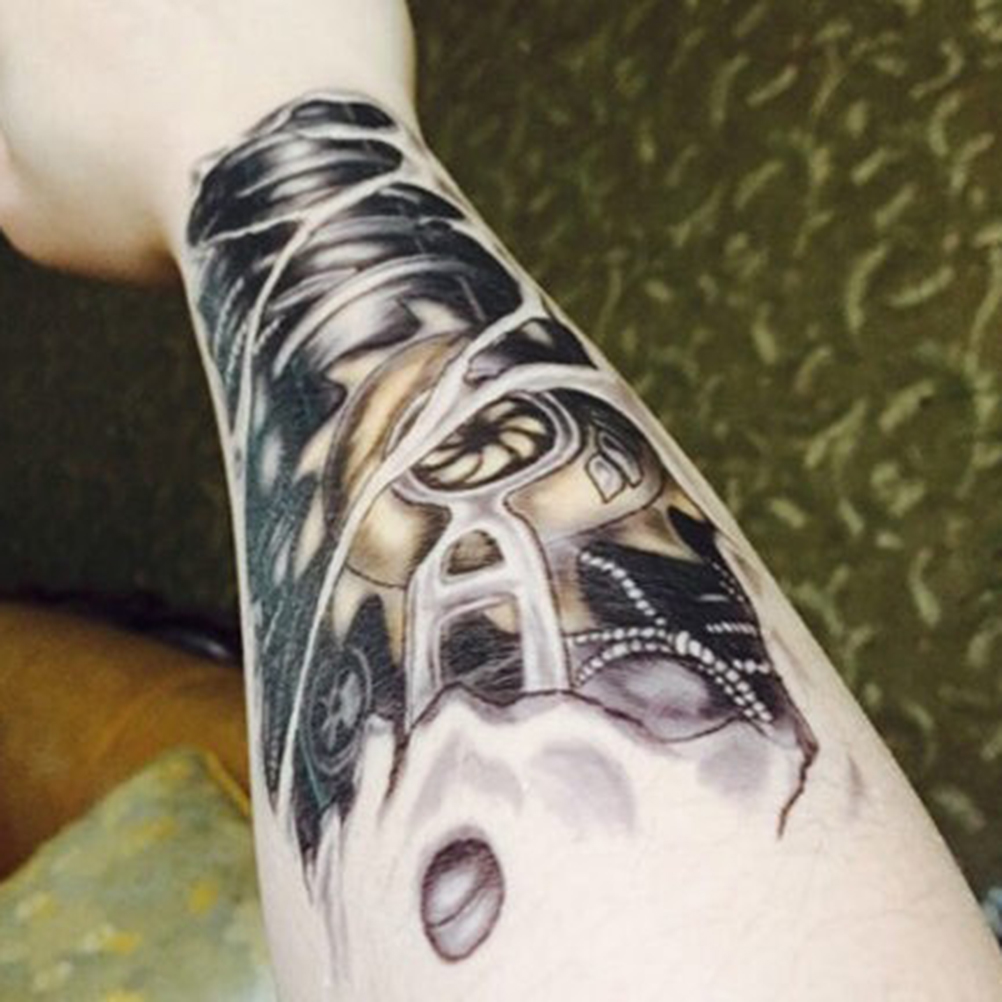 [Bảo Vệ tinh tế♥Hình Xăm Dán 3D Chống Nước Thời Trang Cho Nam