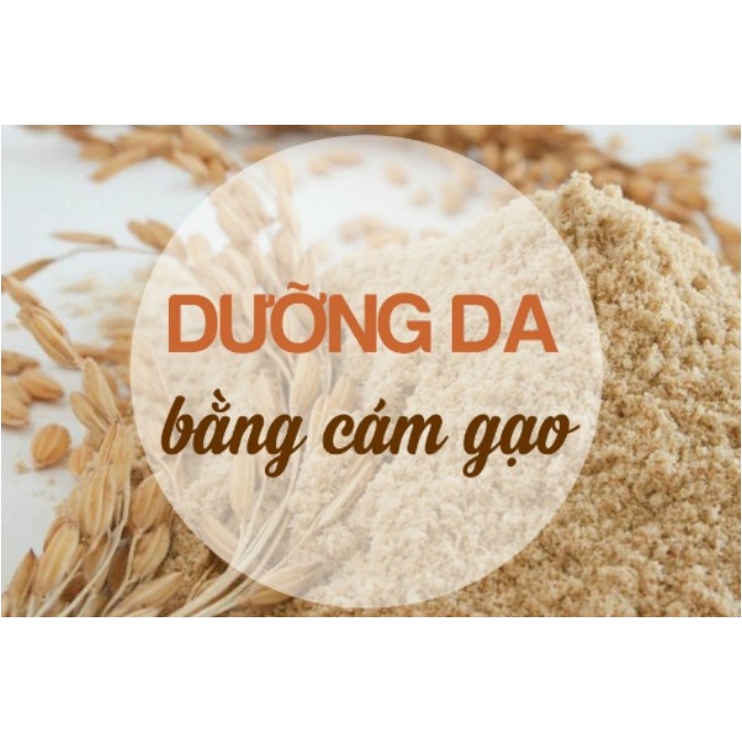 Bột cám gạo dưỡng da nguyên chất