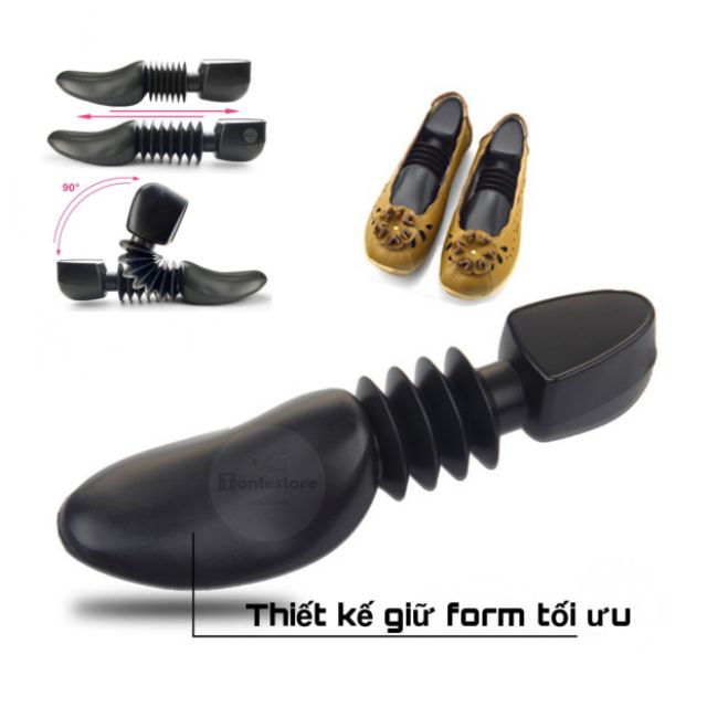 Cặp Shoe Tree giữ phom giày, chống xẹp mũi giày, độn mũi giày nam nữ cao cấp