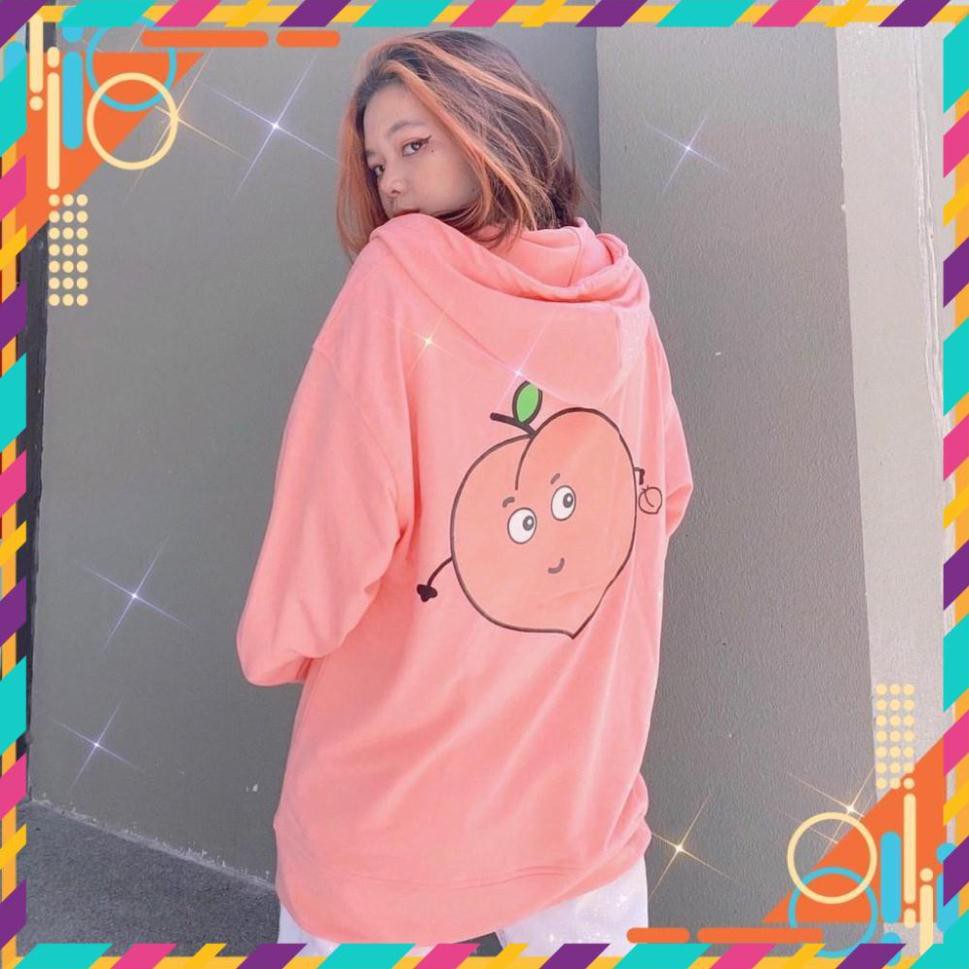 Áo Hoodie Unisex nam nữ form rộng có dây kéo, nón 2 lớp chui đầu in hình trái bơ phong cách Ulzzang Hàn Quốc | BigBuy360 - bigbuy360.vn