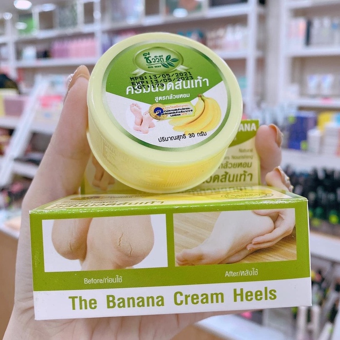 Kem Ngừa Nứt Gót Chân Banana Cream Heels 30ml