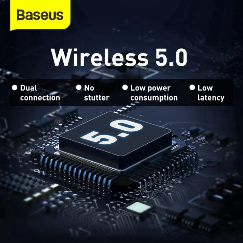 Tai Nghe Không Dây Baseus WM01 Mini TWS Bluetooth 5.0 Cho Iphone Xiaomi