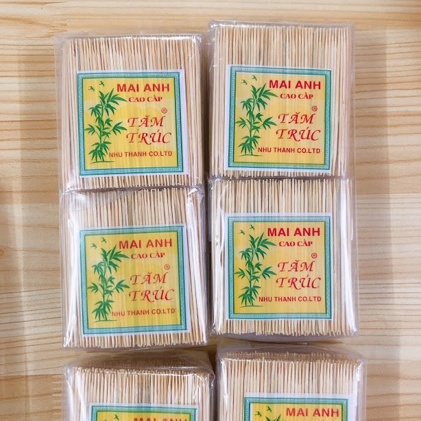 Tăm Trúc Cao Cấp Mai Anh 1 Gói Nhỏ
