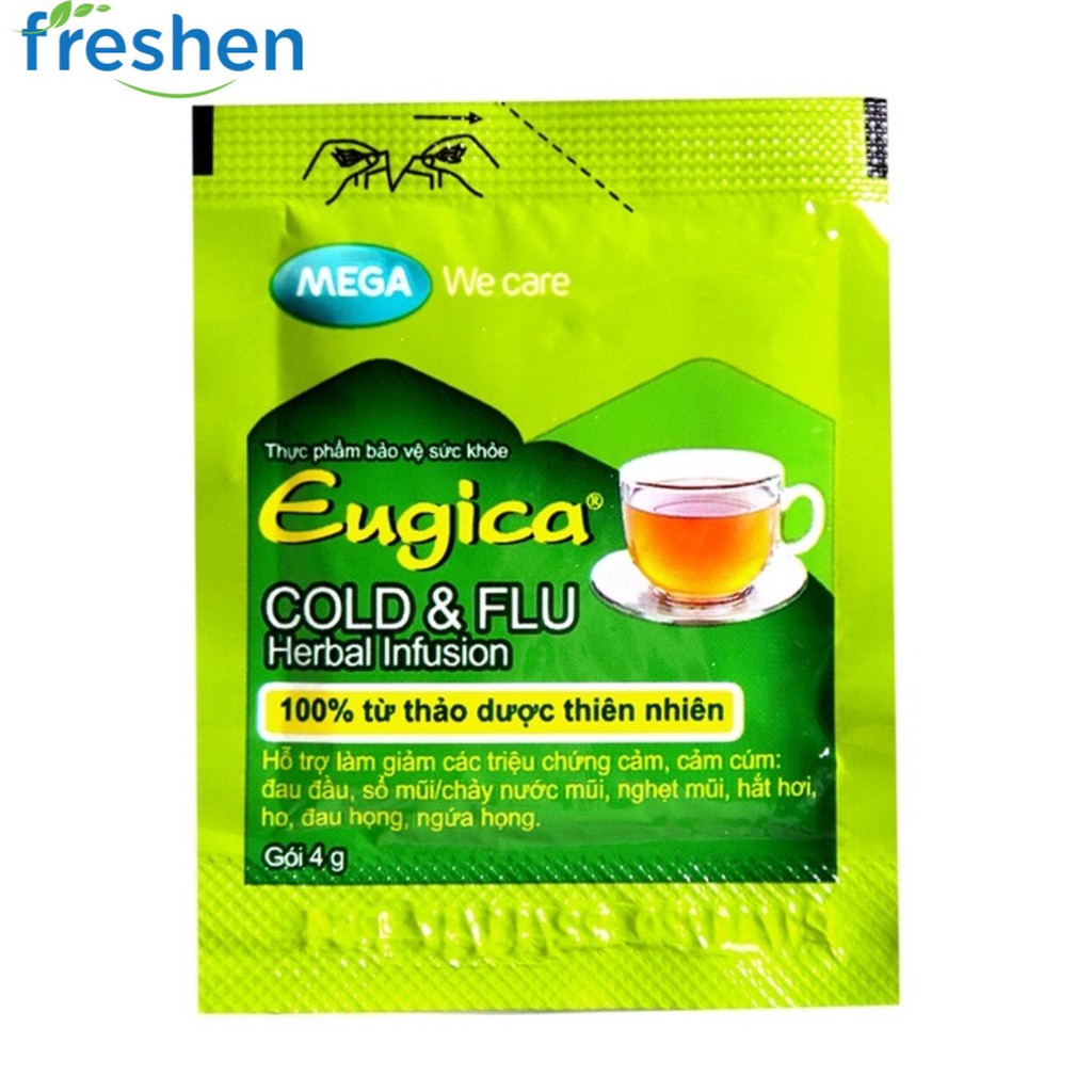 Trà Eugica Cold &amp; Flu Herbal Infusion