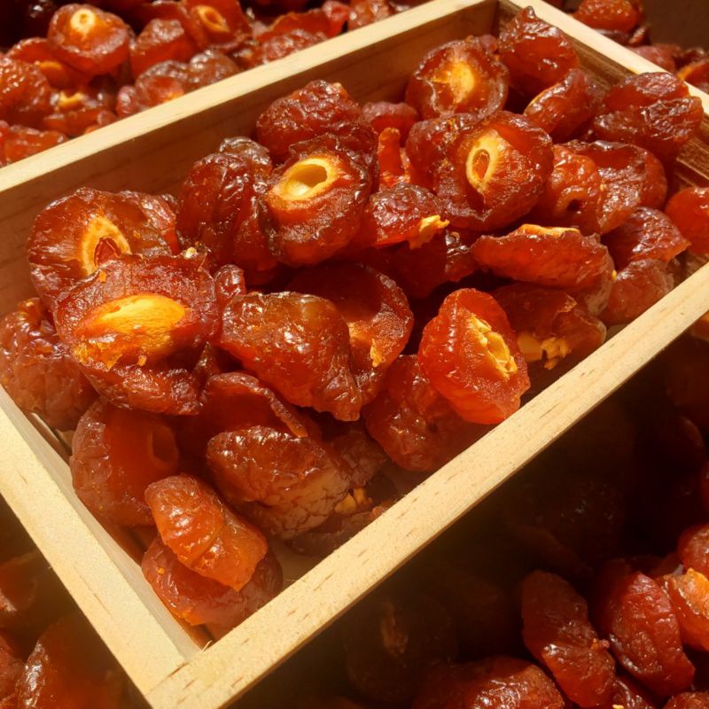 đào chẻ mứt anh đào