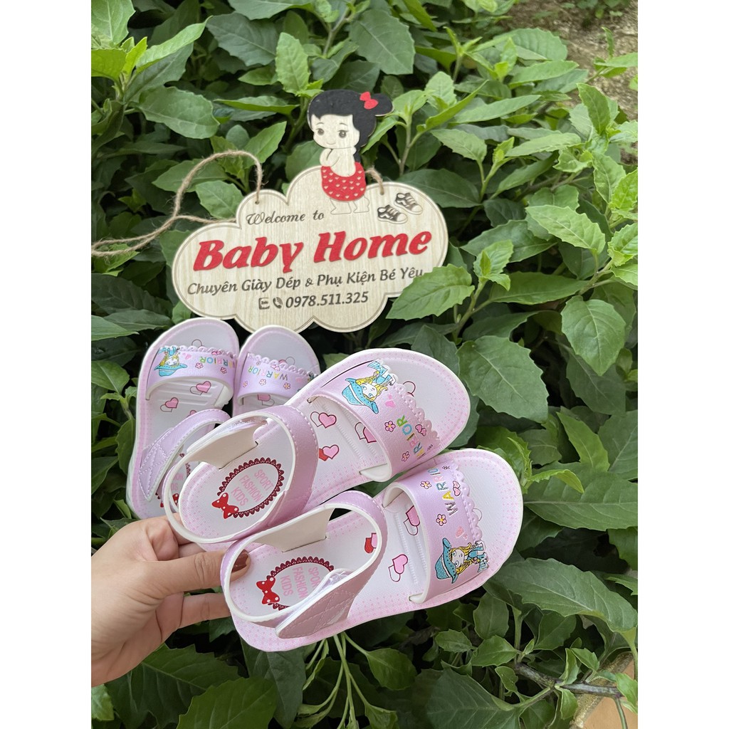 Dép sandal đi học đế cao su đế Mềm cầu vồng Cao cấp bé Gái từ 3- 18 tuổi mẫu mới hót nhất 2021 mã S08