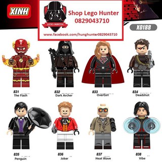 Lego Minifigures Dc Superheores nhân vật siêu anh hùng - phản diện X 0188