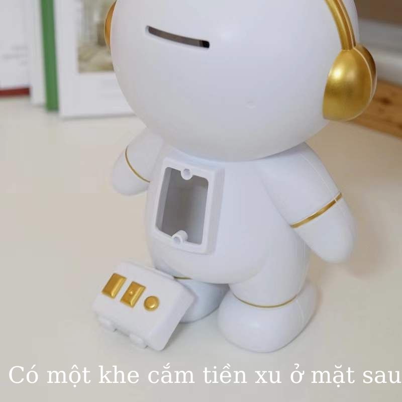 Đèn led mô hình phi hành gia ống tiết kiệm kiểu đứng quà tặng ý nghĩ cho trẻ em PAPAZUM D4.027.HO