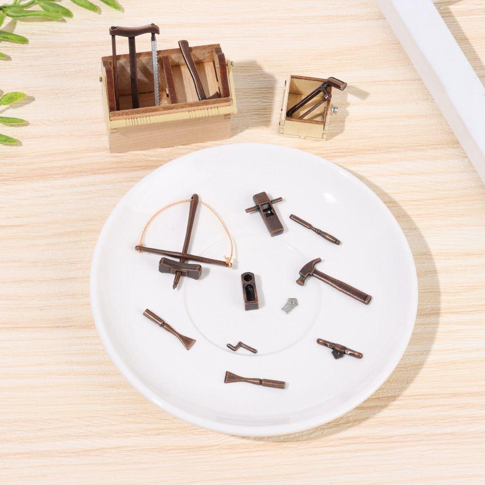Bộ Dụng Cụ Sửa Chữa Mini Cho Nhà Búp Bê Tỉ Lệ 1 / 12