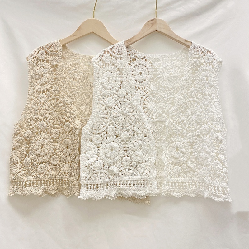 Áo Croptop Dệt Kim Sát Nách Hở Trước Thời Trang Mùa Hè Cho Nữ