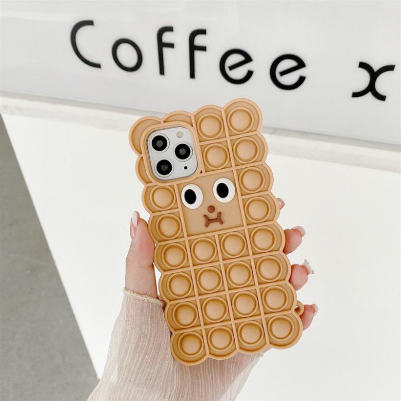 Ốp lưng chống bẩn hình thú iphone 6 6s se 2020 7 8 Plus X XS Max 11 12 13 Pro Max