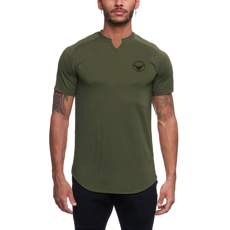 Áo Thun Thể Thao Tay Ngắn Cổ Chữ V Thời Trang 2022 Cho Nam