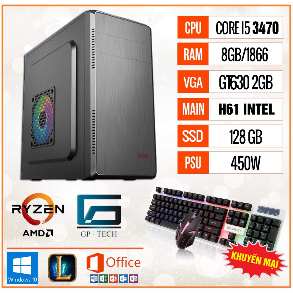 H61 / i5 3470 Chiến Liên Minh, CS-GO, Youtube | BigBuy360 - bigbuy360.vn