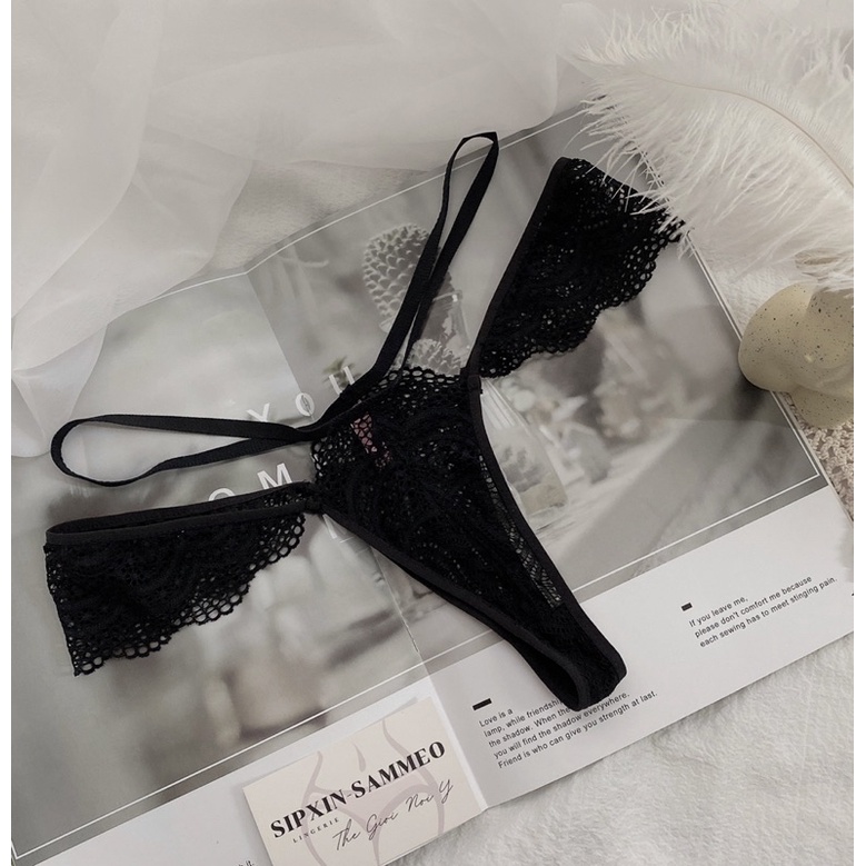 Lọt Khe Thiết Kế Dây Cánh Tiên Sexy