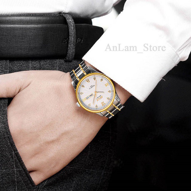 [ Siêu Đẹp ] Đồng Hồ Nam Thời Trang BOSCK Chống Nước Siêu Bền Dây Kim Loại Cao Cấp Chính Hãng | BigBuy360 - bigbuy360.vn