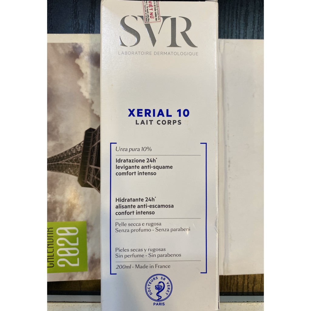 Sữa Dưỡng Thể Và Dưỡng Ẩm SVR Xérial 10 Lait Corps 200ml