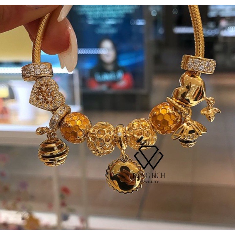 Set vòng charm bạc s925 Cao Cấp (Siêu Phẩm) - Đông Bích silver