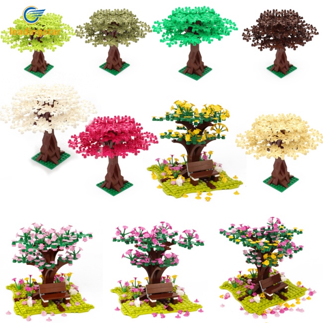 Ghế Đẩu Đồ Chơi Nhiều Màu Sắc Hình Cây Cối lego Dành Cho Trẻ Em MOC