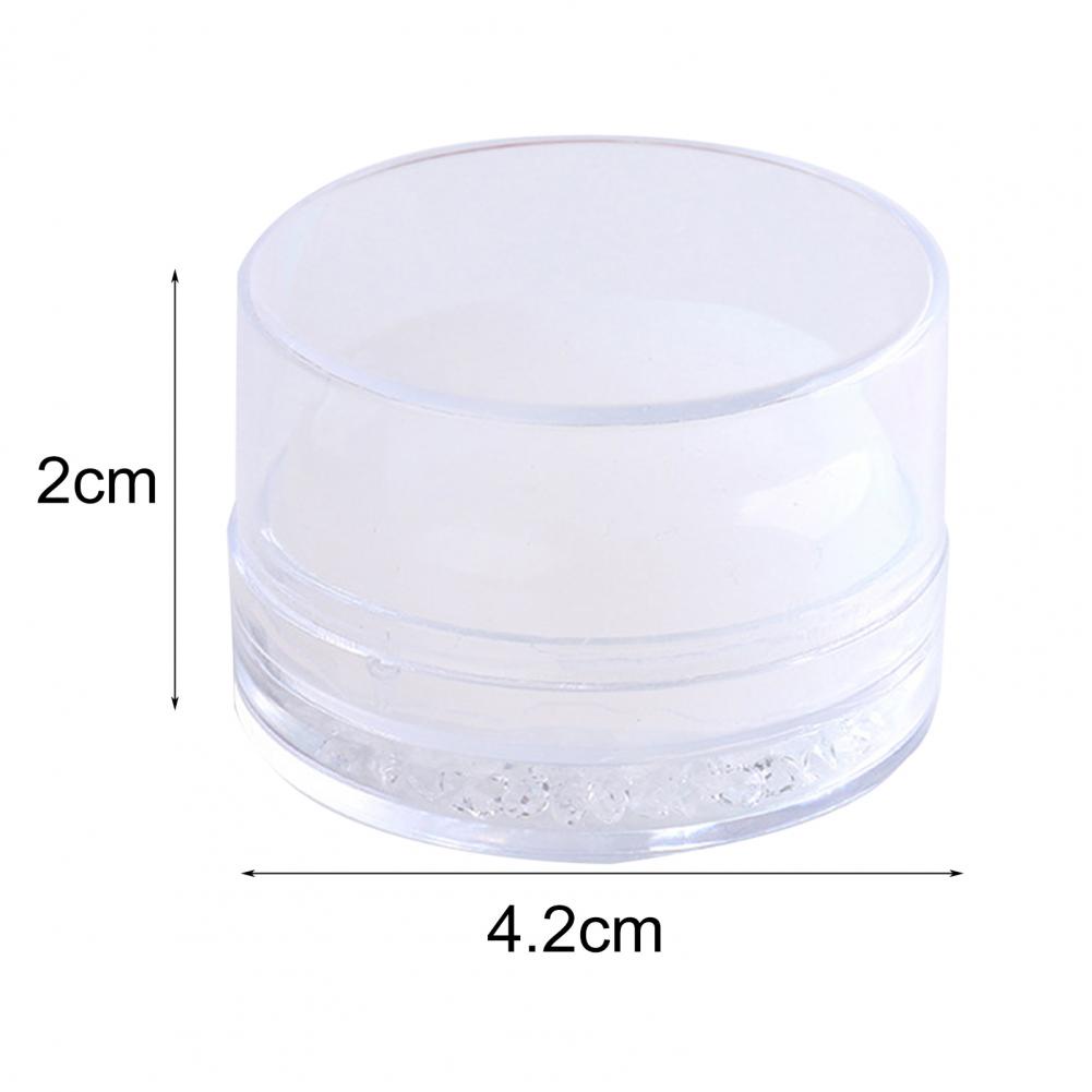 1 Con Dấu In Móng Tay Bằng Silicon Mềm Trong Suốt Đa Năng Chuyên Nghiệp