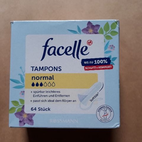 Tampon FaceLLe không cần đẩy ( ĐỨC ) hộp lớn