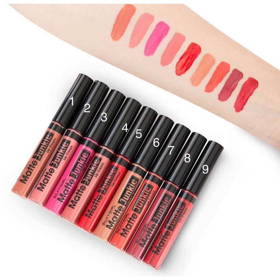 Son Kem Lì Lip Cream Silkygirl Matte Junkie 5.8ml | BigBuy360 - bigbuy360.vn