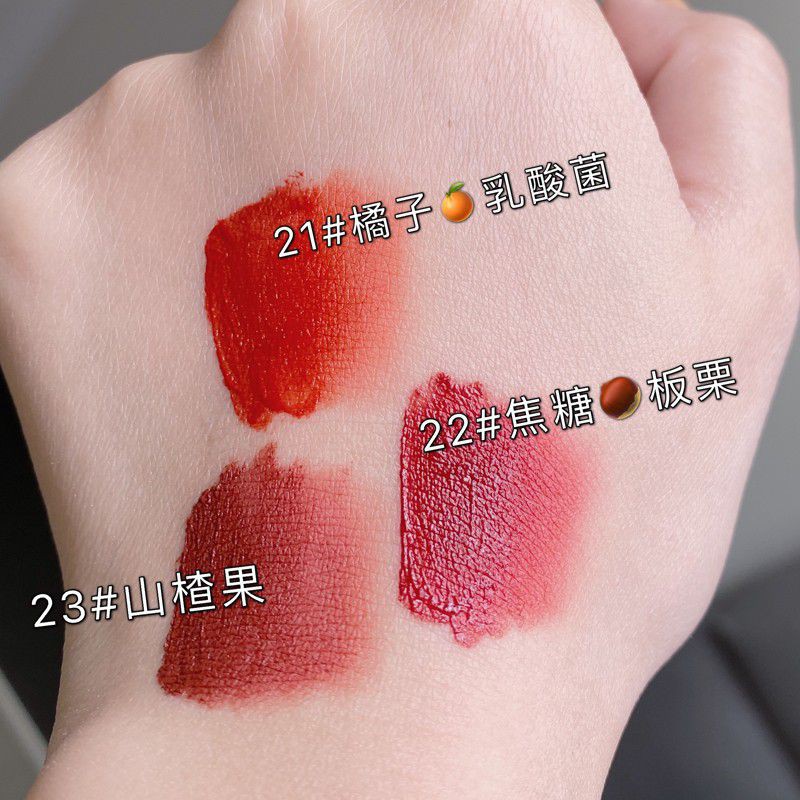 Sét 3 Son Kem Lì HERORANGE BEST TINT COOL & WARM 2 Tone Màu Ấm Lạnh Siêu Hot