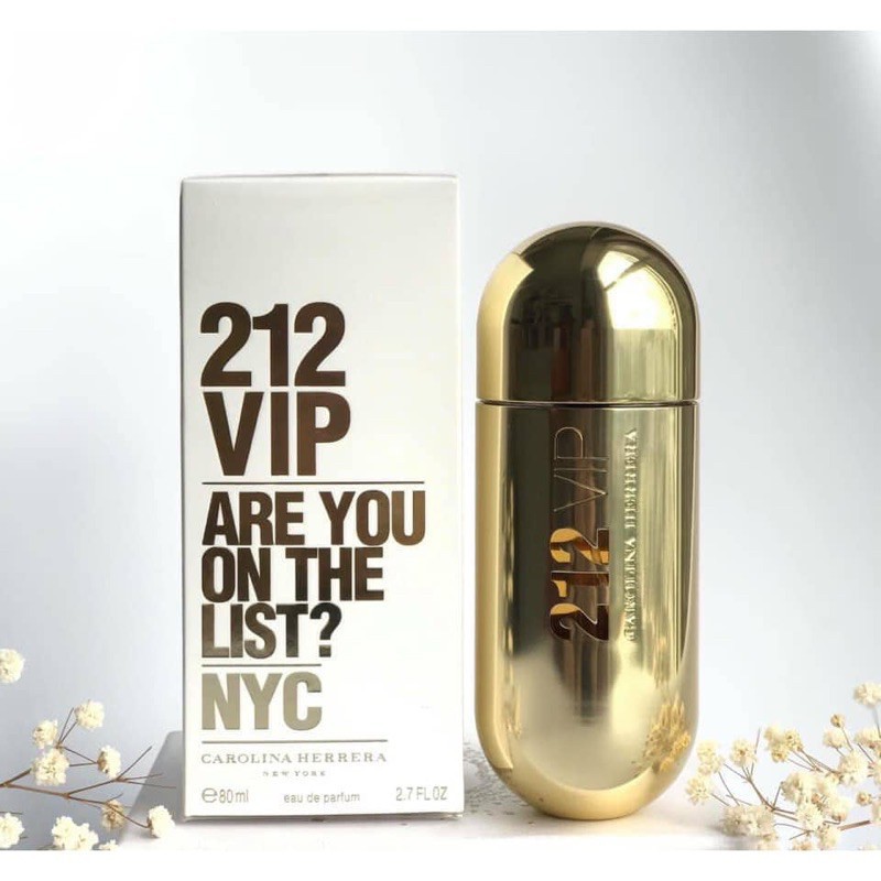 [SIÊU KHUYẾN MÃI] Nước hoa nữ 💋 212 VIP NYC 80ml