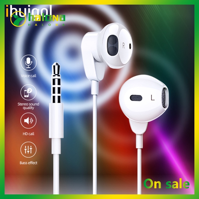 Halo Multifunctional Type C Headset No-delay Noise Cancelling Stereo In-ear Earphone With Microphone Compatible For