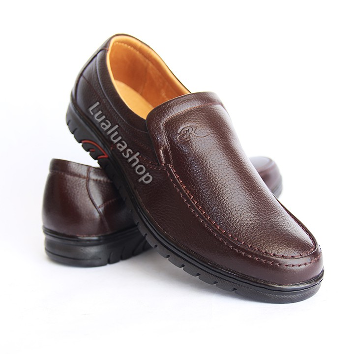 Giày tây nam da thật S25 dành cho người trẻ , trung tuổi và cao tuổi. Bảo hành 12 tháng.