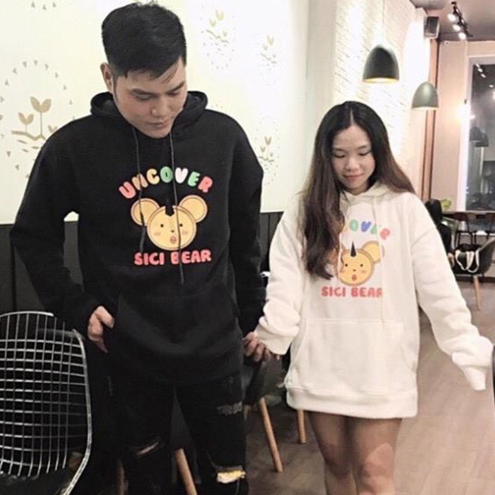 ÁO HOODIE - ÁO KHOÁC NỈ NGOẠI SICI BEAR (HD2200 - Kèm Ảnh Thật)