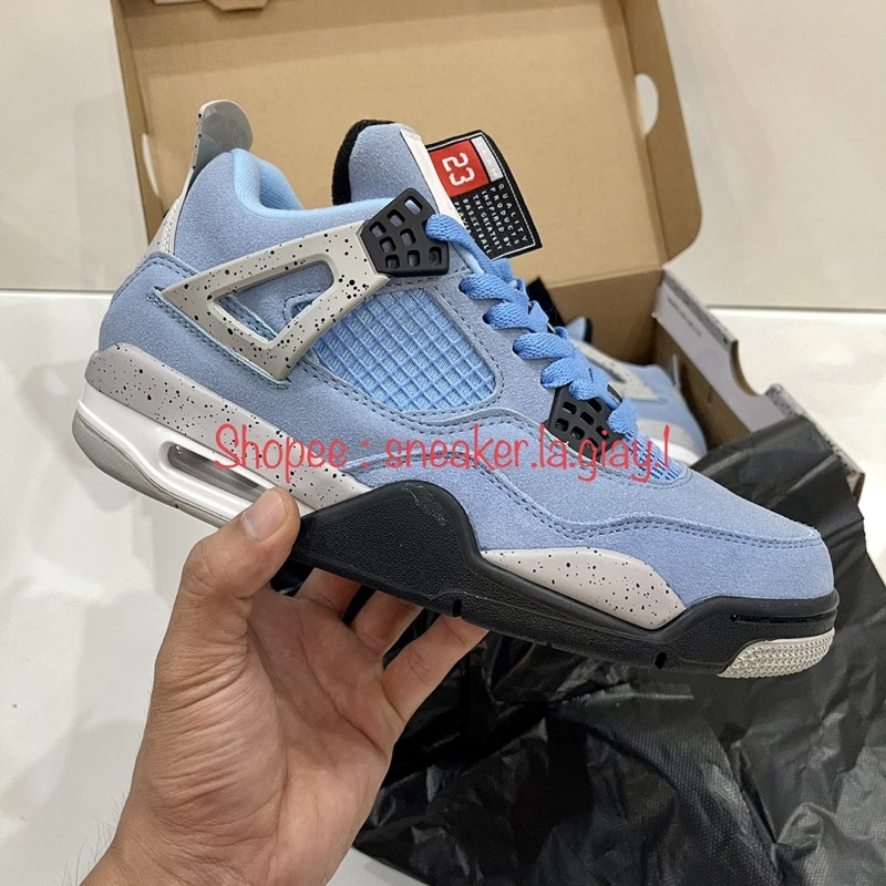 Giày Air Jordan 4 University - Bản Đẹp Fullbox