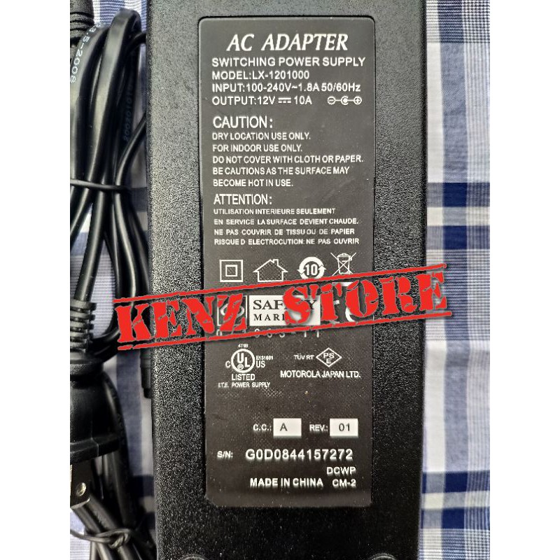 Adapter 12v 10a loại tốt, nguồn 12v10a, adapter đổi nguồn 220v-12v10a