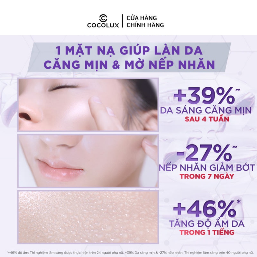 Mặt Nạ Loreal Fresh Mixed Plumping Serum Dưỡng Da Căng Mịn 33g
