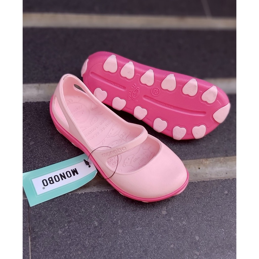 Giày Nhựa Thái Lan Bé Gái  Monobo Tammy Kids  - Hồng