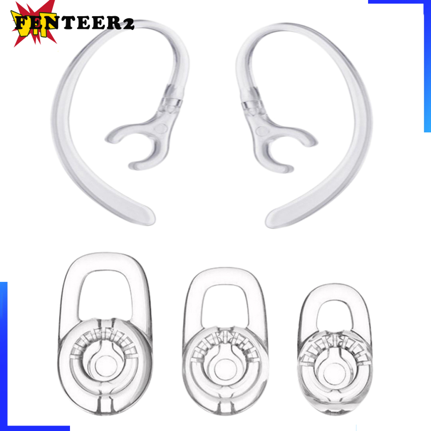 Set 10 Móc Gel Trong Suốt Thay Thế Cho Tai Nghe Plantronics M100I M155 M165 M70 M90 Fenteer2 3c