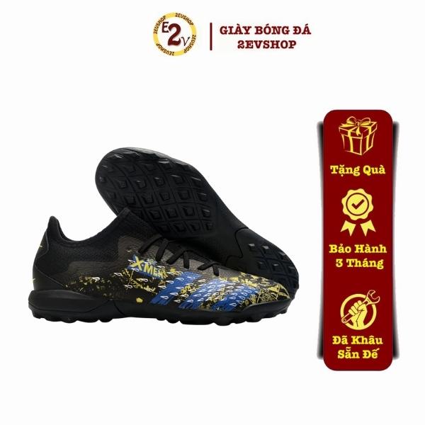 Giày đá bóng nam cỏ nhân tạo  𝐏𝐫𝐞𝐝𝐚𝐭𝐨𝐫 𝐅𝐫𝐞𝐚𝐤.𝟑 𝐋𝐨𝐰 Xanh Vàng, giày đá banh thể thao bền đẹp - 2EVSHOP