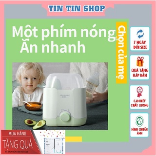 Máy hâm sữa tiệt trùng bình sữa, máy hâm bột, cháo đa chức năng an toàn, tiện lợi cho bé