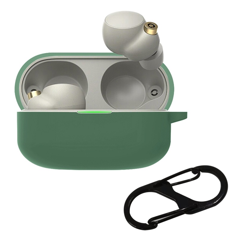 【3C】Túi đựng tai nghe không dây WF-1000XM4 bằng silicon mềm chống rơi tương thích với-S-ony