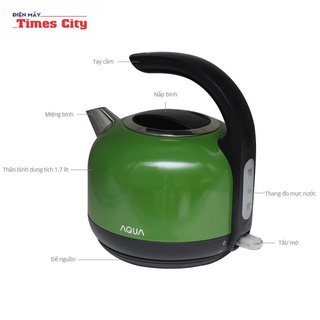 Ấm siêu tốc Aqua AJK-F795 1.7 lít
