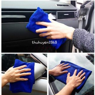 Khăn lau đa năng microfiber (màu ngẫu nhiên)