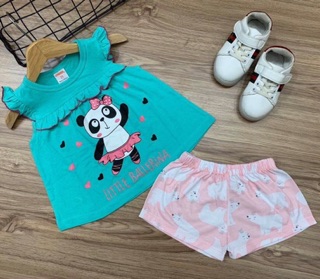 Combo bộ đùi bé gái 5 bộ