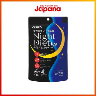 Trà hỗ trợ giảm cân ban đêm Orihiro Night Diet Tea