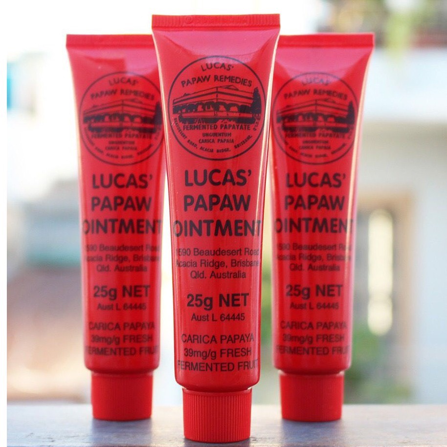 Son dưỡng môi đa năng Lucas’ Papaw Ointment 25g