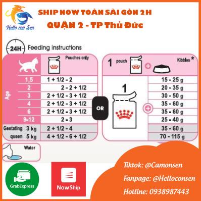 [Quận 2 Ship Now] ROYAL CANIN KITTEN 2KG Thức an cho mèo loại hạt cho mèo nhỏ 4-12 tháng Canin Kitten 2kg